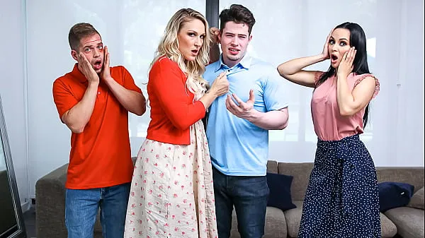 Stepmom's Busty Friend Enforces Hardcore Discipline On My Throbbing Meat Shaft